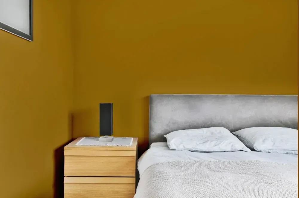 NCS S 4050-Y10R minimalist bedroom