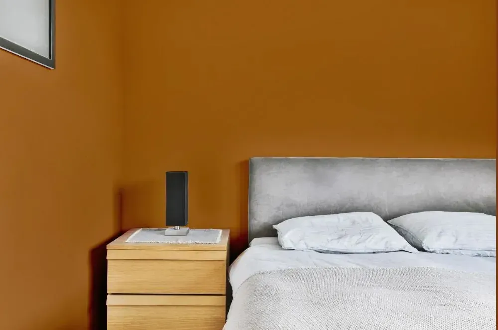 NCS S 4050-Y30R minimalist bedroom