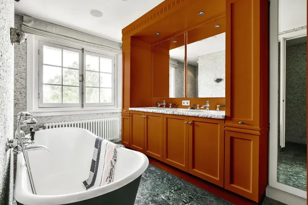 NCS S 4050-Y40R victorian bathroom paint