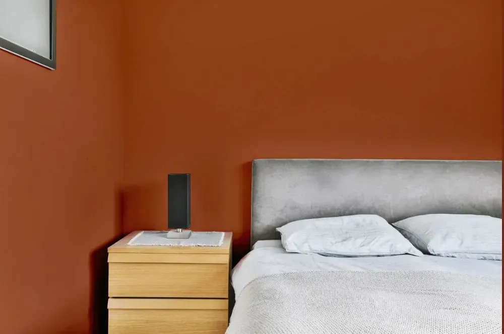 NCS S 4050-Y60R minimalist bedroom