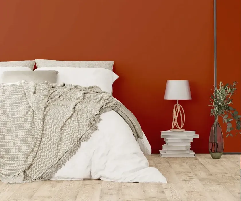 NCS S 4050-Y70R cozy bedroom wall color