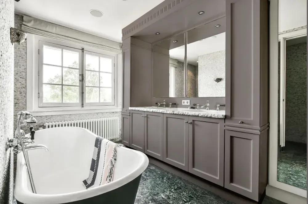 NCS S 4502-R victorian bathroom paint