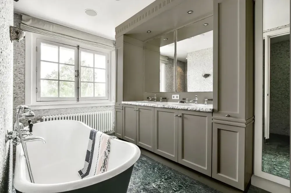 NCS S 4502-Y20R victorian bathroom paint