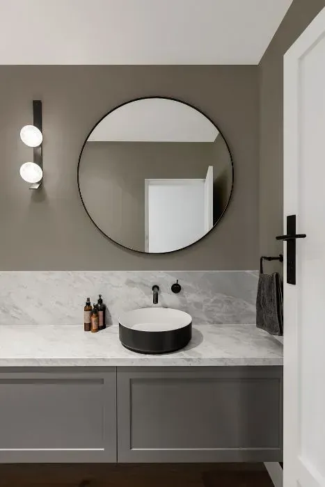 NCS S 4502-Y50R minimalist bathroom