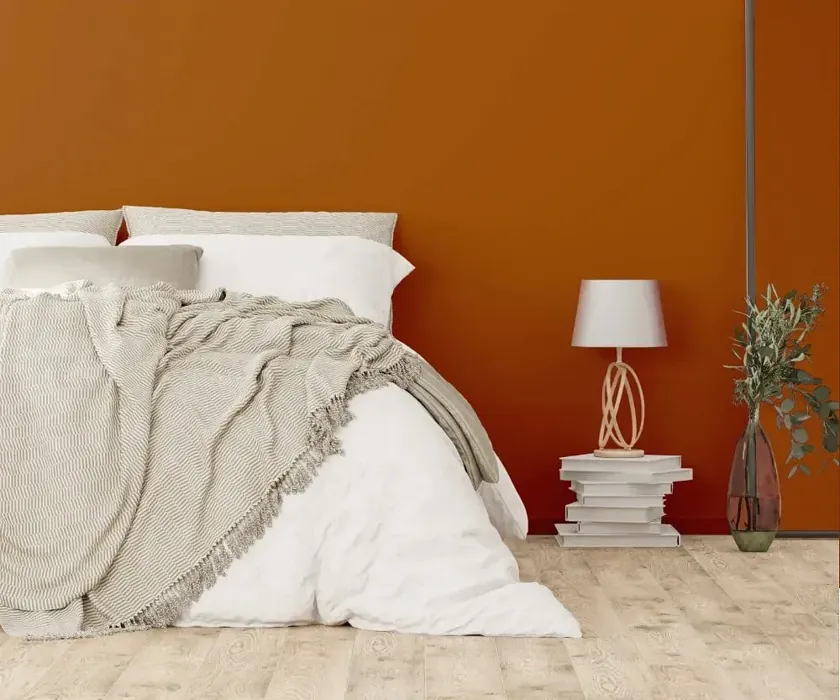 NCS S 4550-Y40R cozy bedroom wall color