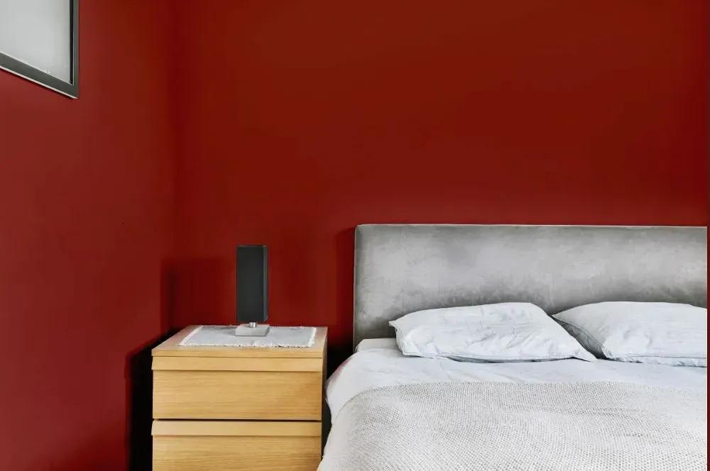 NCS S 4550-Y80R minimalist bedroom