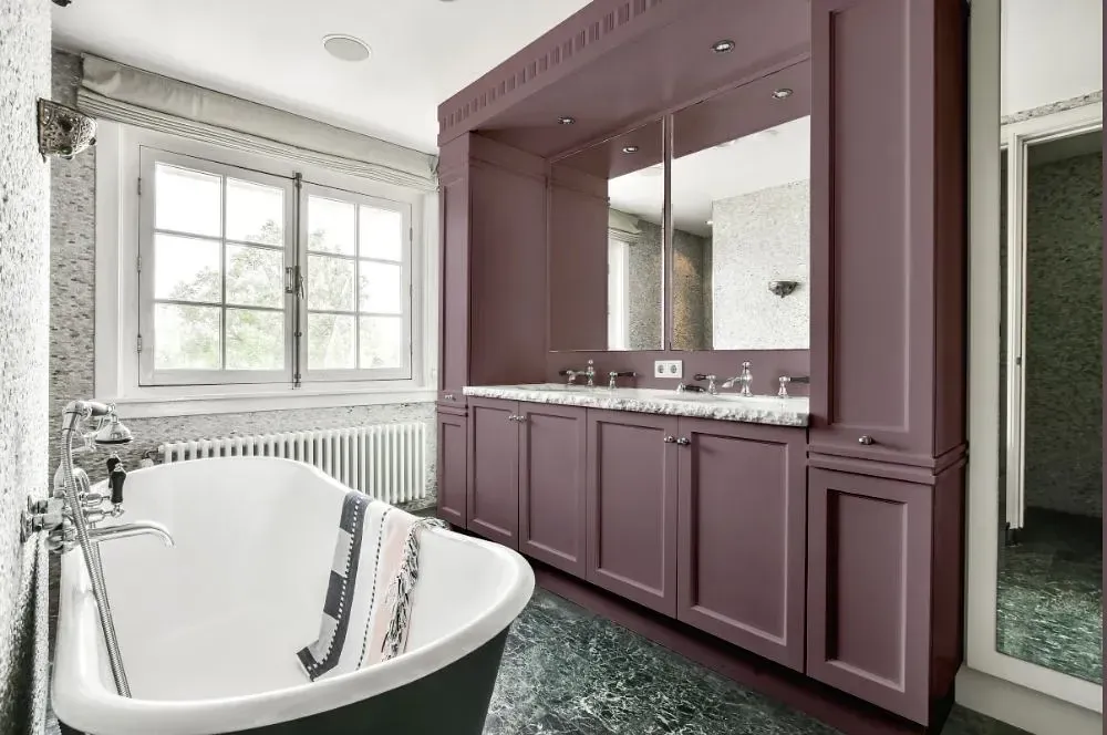 NCS S 5010-R30B victorian bathroom paint