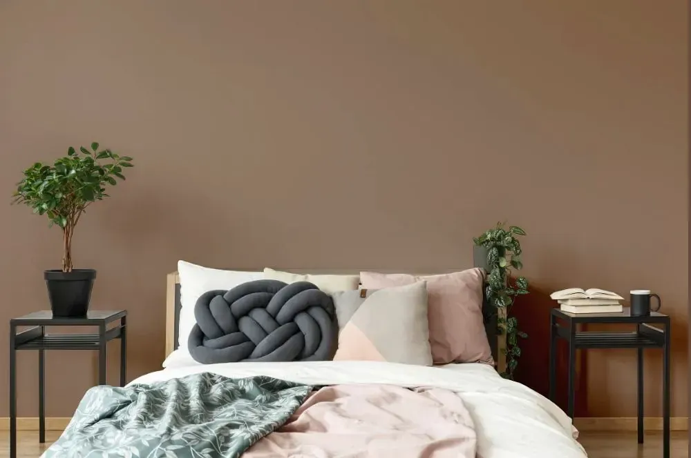 NCS S 5010-Y50R scandinavian bedroom