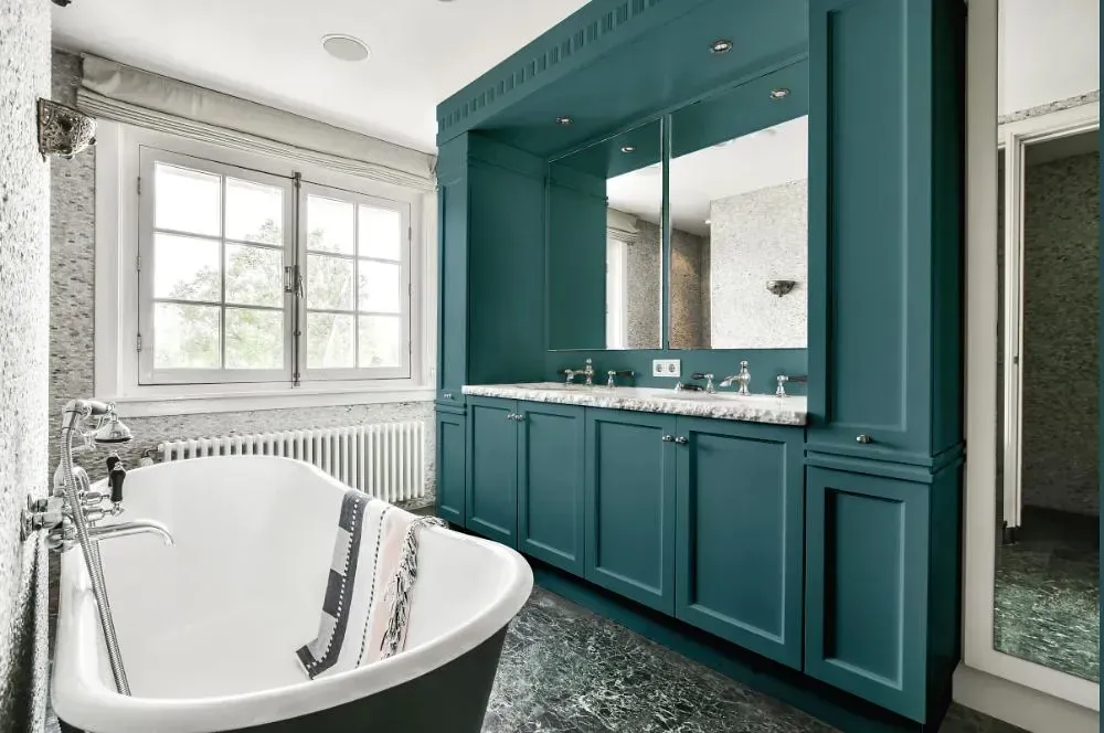 NCS S 5020-B30G victorian bathroom paint