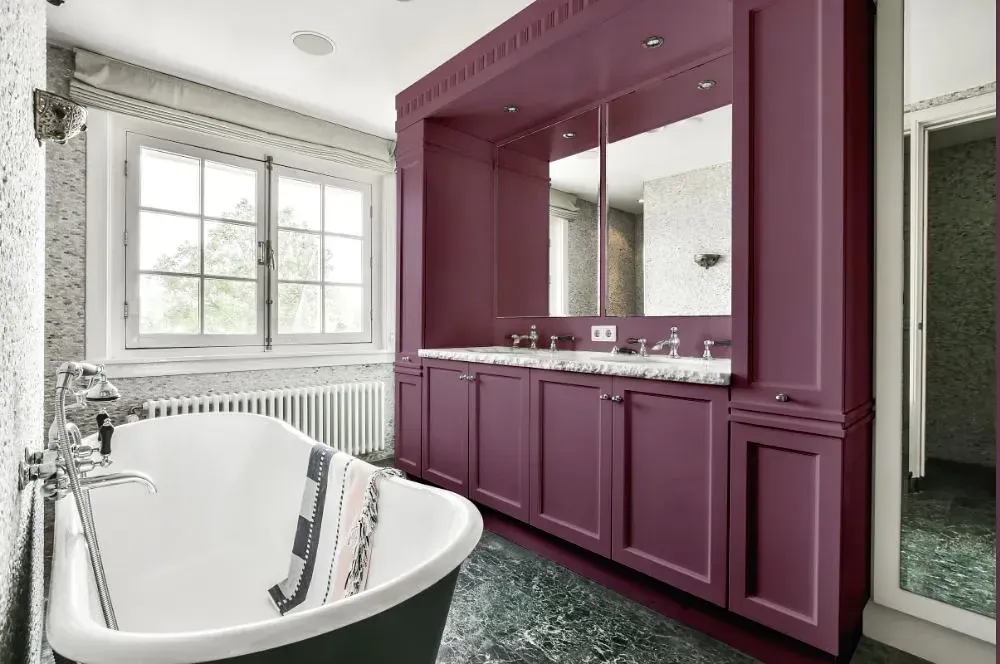 NCS S 5020-R30B victorian bathroom paint