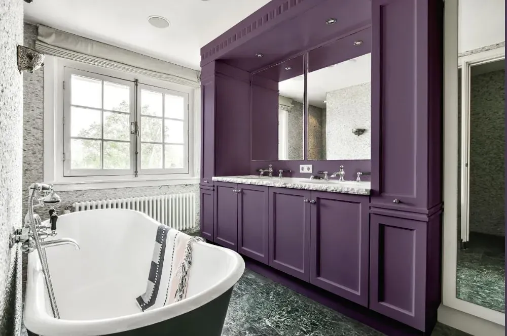 NCS S 5020-R50B victorian bathroom paint