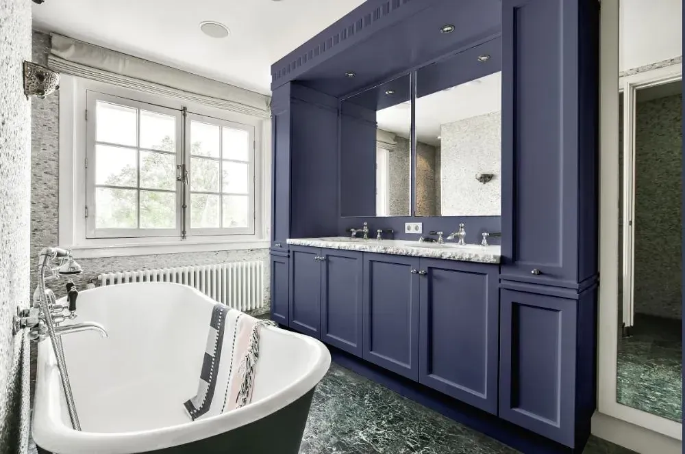 NCS S 5020-R70B victorian bathroom paint