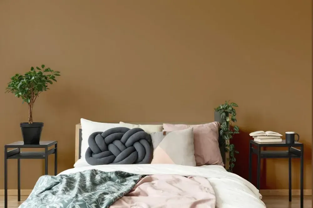 NCS S 5020-Y20R scandinavian bedroom