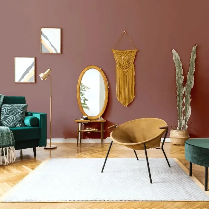 NCS S 5020-Y90R scandinavian living room interior