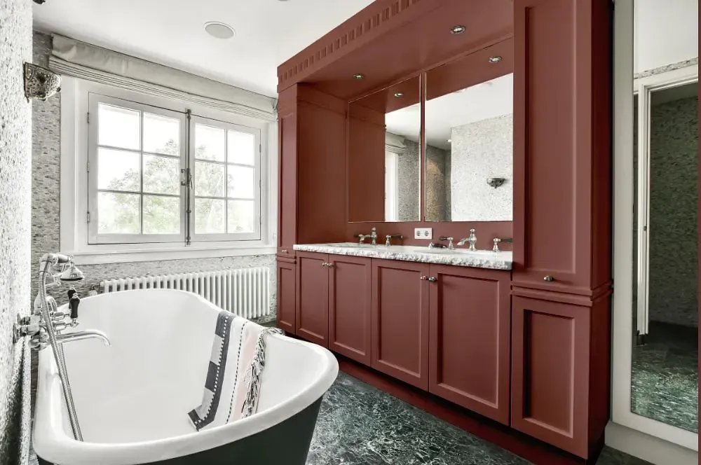 NCS S 5020-Y90R victorian bathroom paint