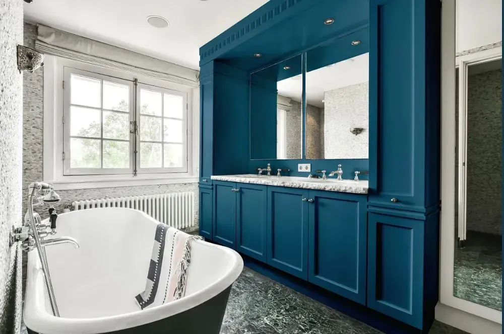 NCS S 5030-B victorian bathroom paint