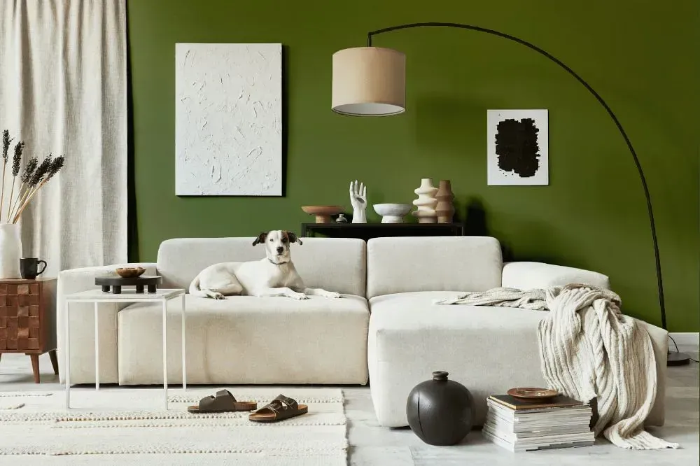 NCS S 5030-G50Y cozy living room