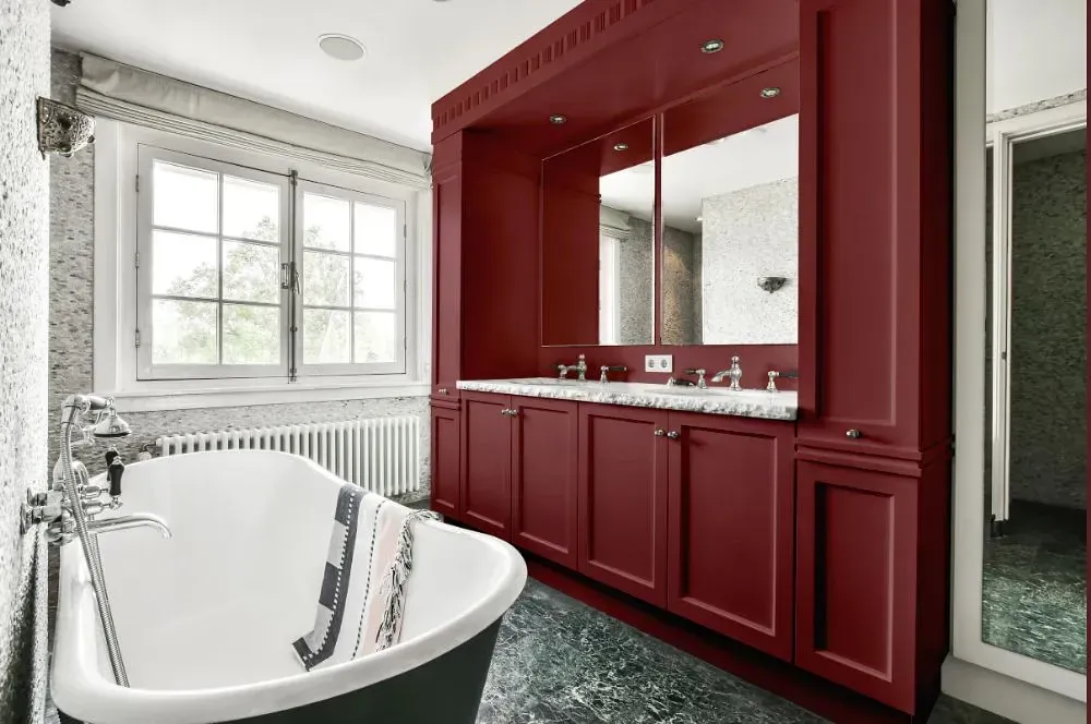 NCS S 5030-R victorian bathroom paint