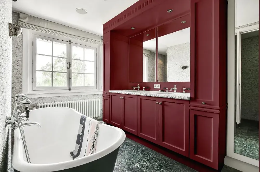 NCS S 5030-R10B victorian bathroom paint