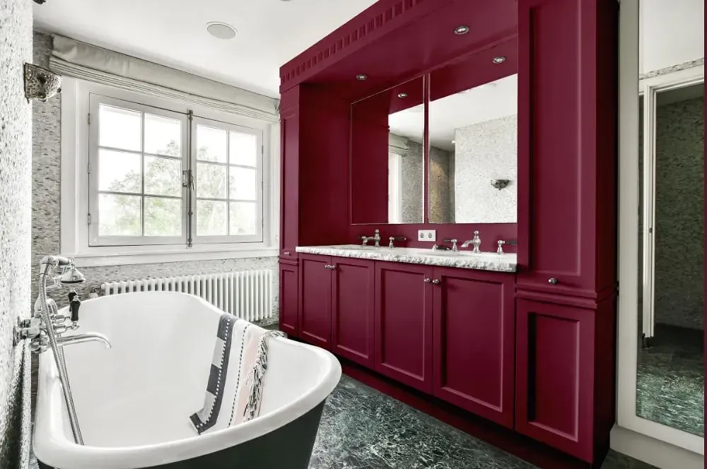 NCS S 5030-R20B victorian bathroom paint