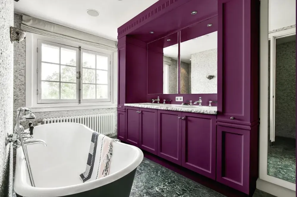 NCS S 5030-R40B victorian bathroom paint