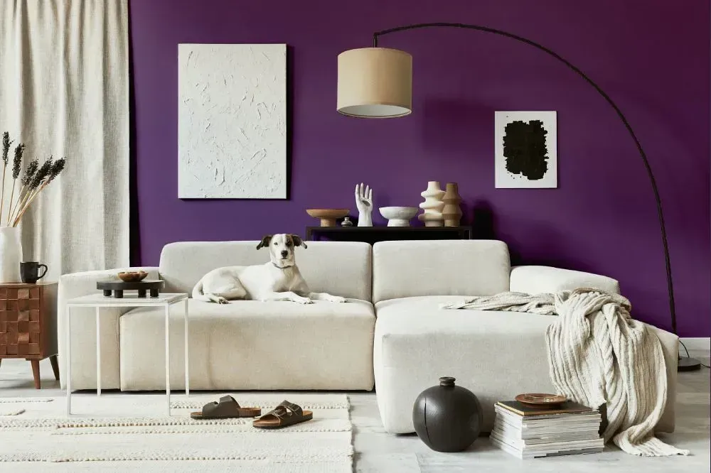 NCS S 5030-R50B cozy living room