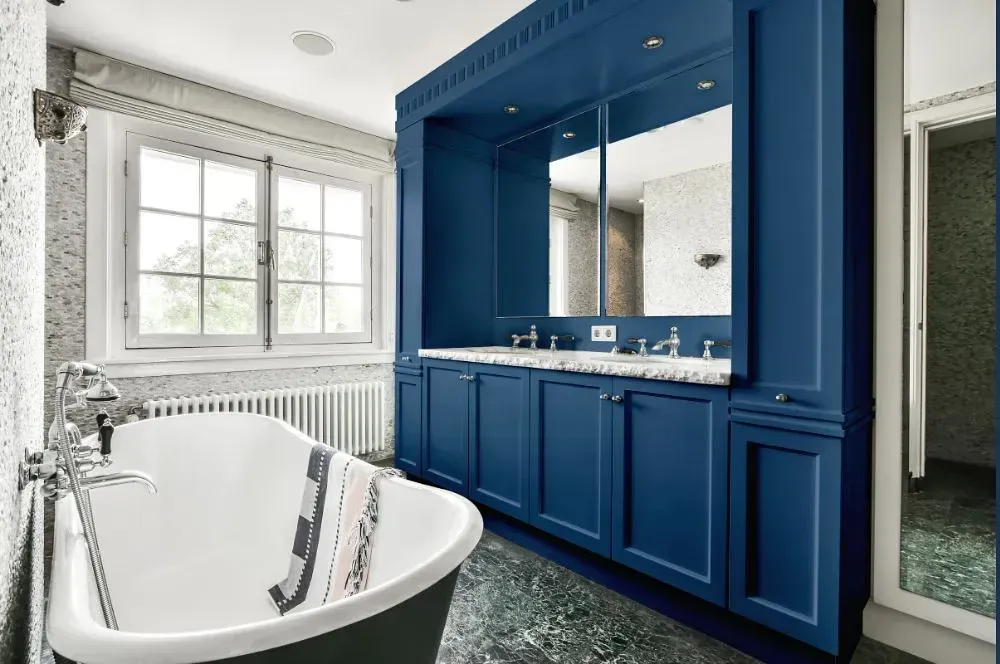 NCS S 5030-R90B victorian bathroom paint