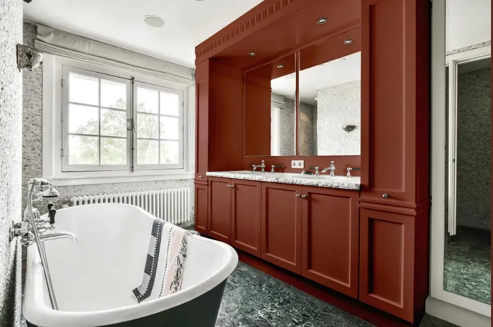 NCS S 5030-Y80R victorian bathroom paint