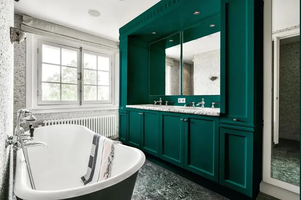 NCS S 5040-B60G victorian bathroom paint