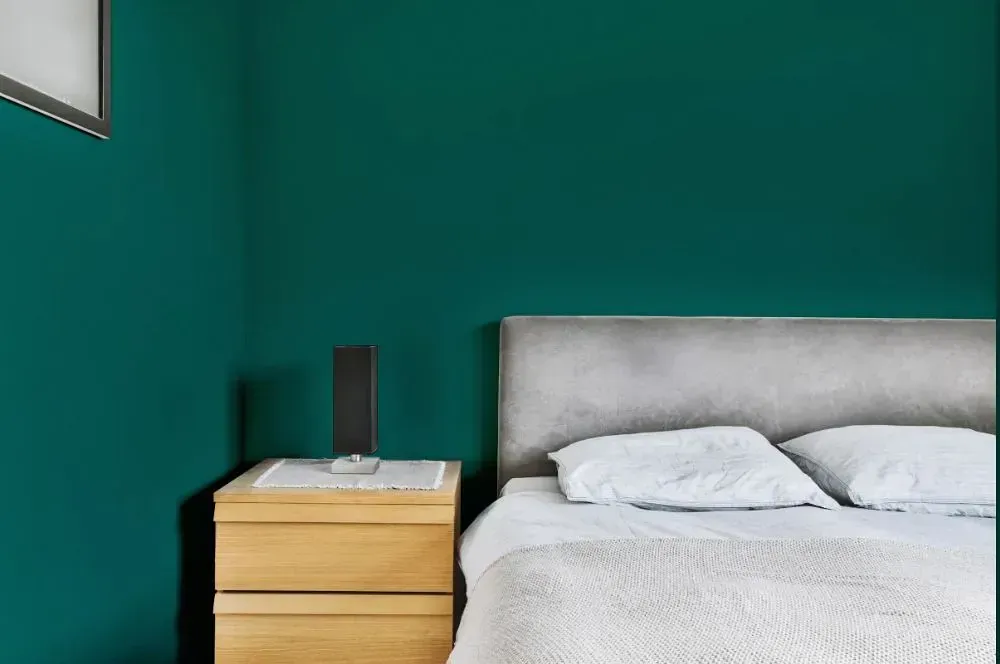 NCS S 5040-B70G minimalist bedroom