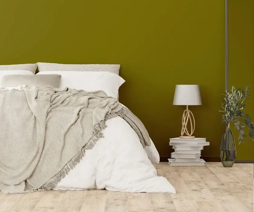 NCS S 5040-G80Y cozy bedroom wall color