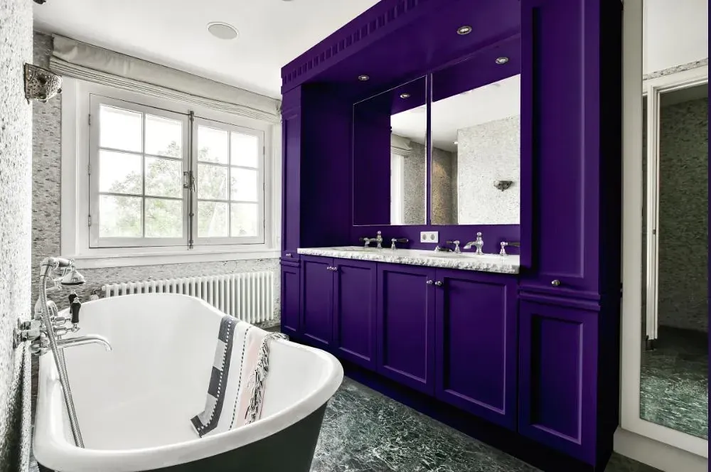 NCS S 5040-R60B victorian bathroom paint