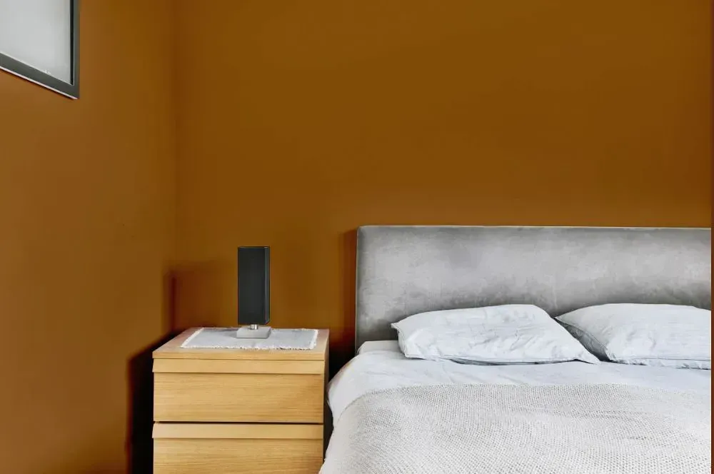 NCS S 5040-Y30R minimalist bedroom