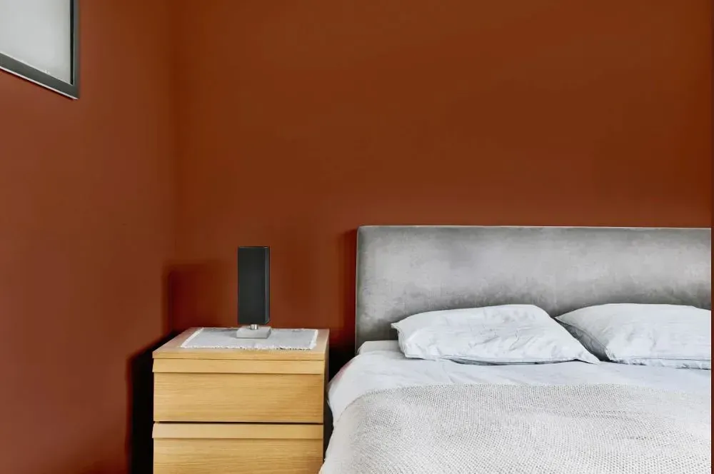 NCS S 5040-Y60R minimalist bedroom