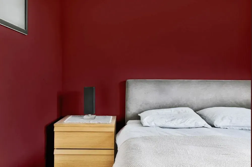 NCS S 5040-Y90R minimalist bedroom
