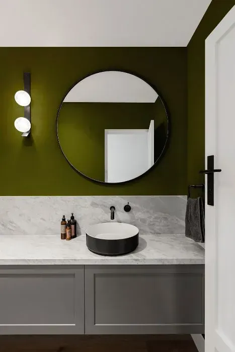 NCS S 5540-G60Y minimalist bathroom