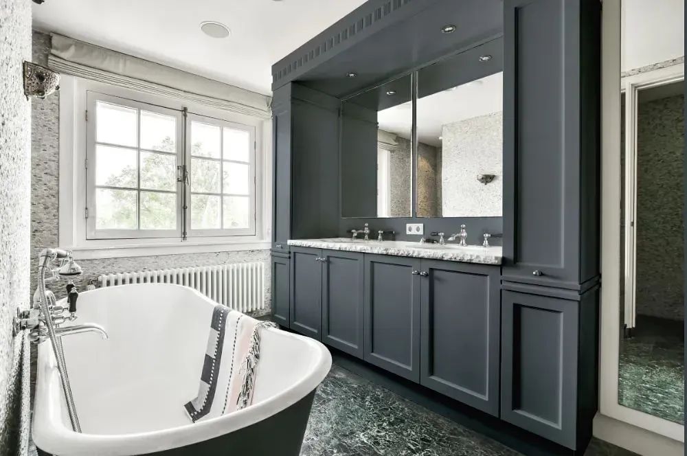 NCS S 6005-B victorian bathroom paint