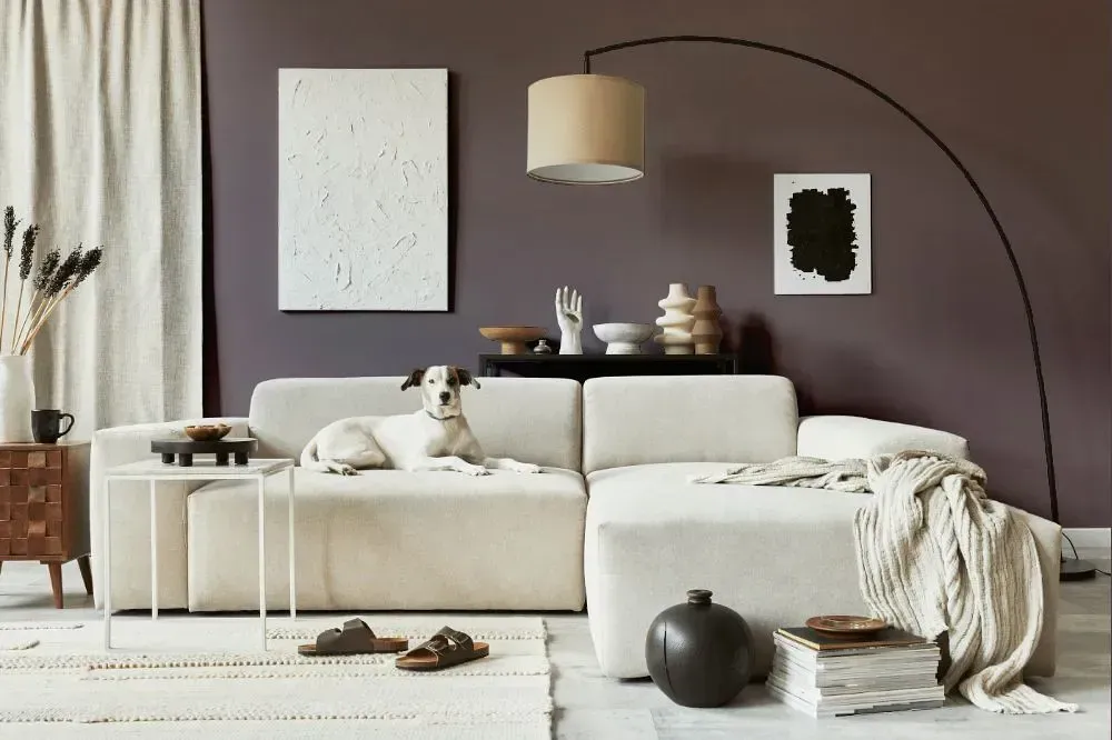 NCS S 6005-R20B cozy living room