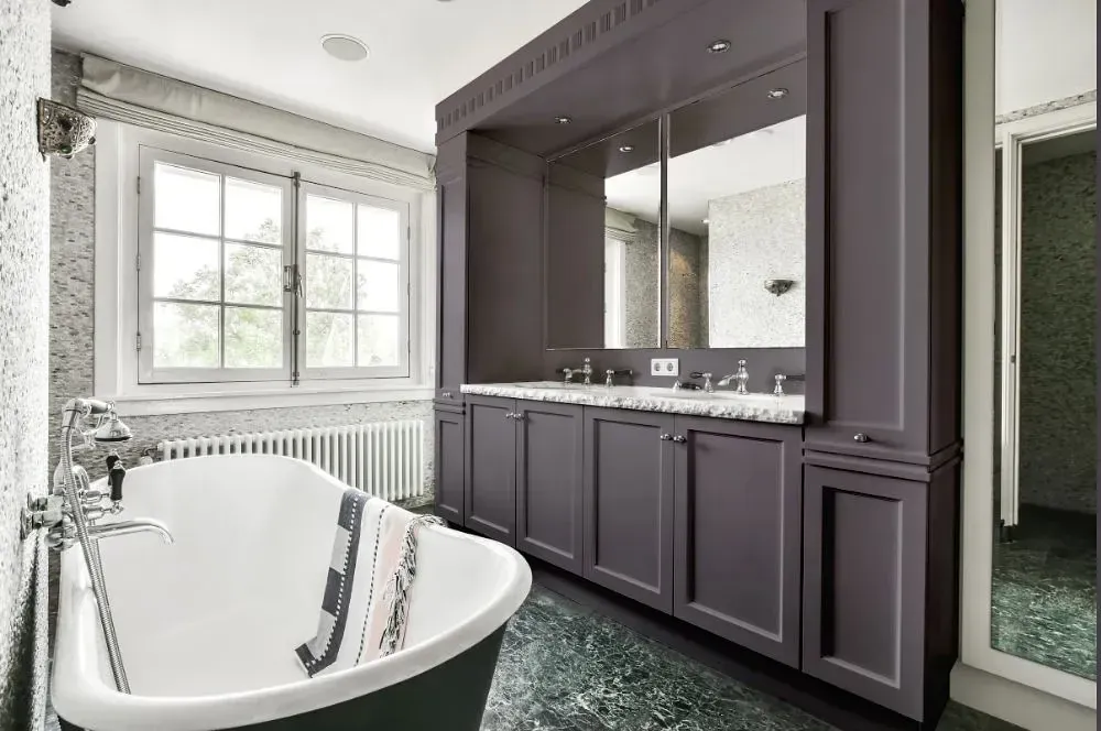 NCS S 6005-R50B victorian bathroom paint