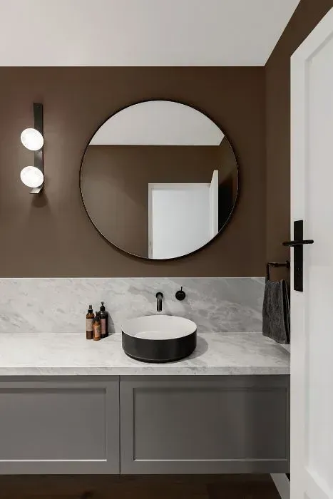 NCS S 6005-Y50R minimalist bathroom