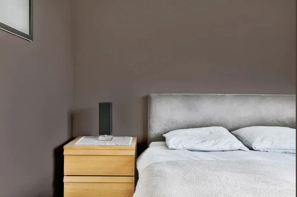NCS S 6005-Y50R minimalist bedroom