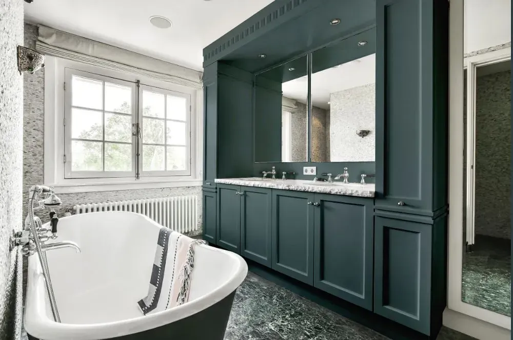 NCS S 6010-B30G victorian bathroom paint