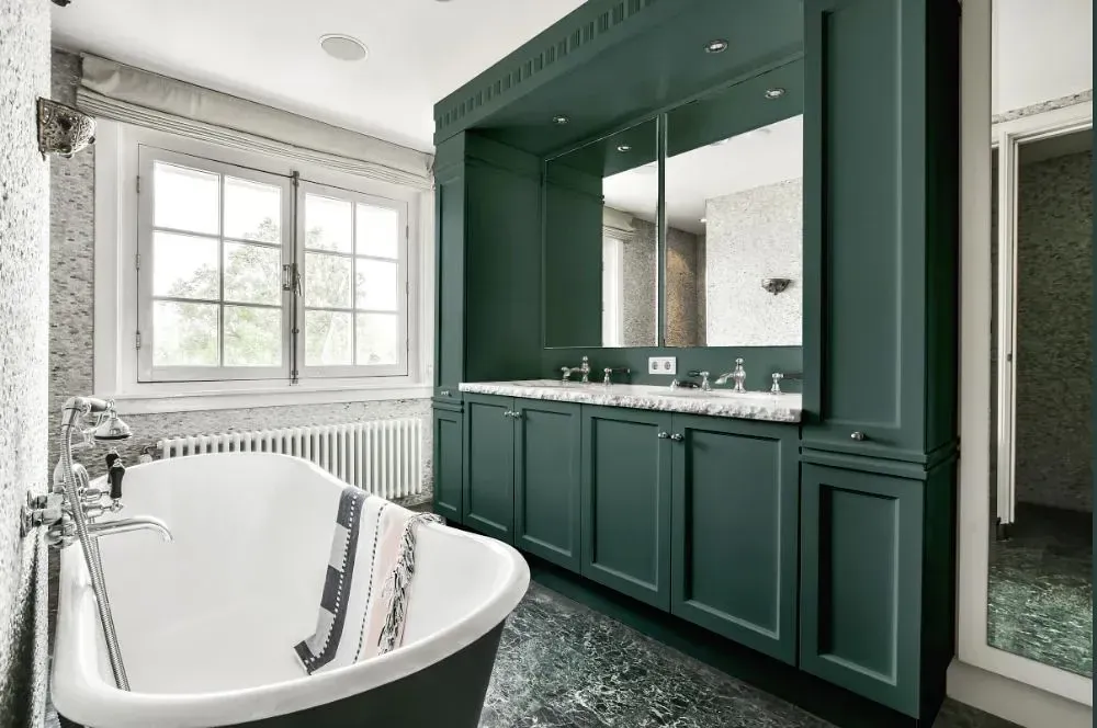 NCS S 6010-B70G victorian bathroom paint