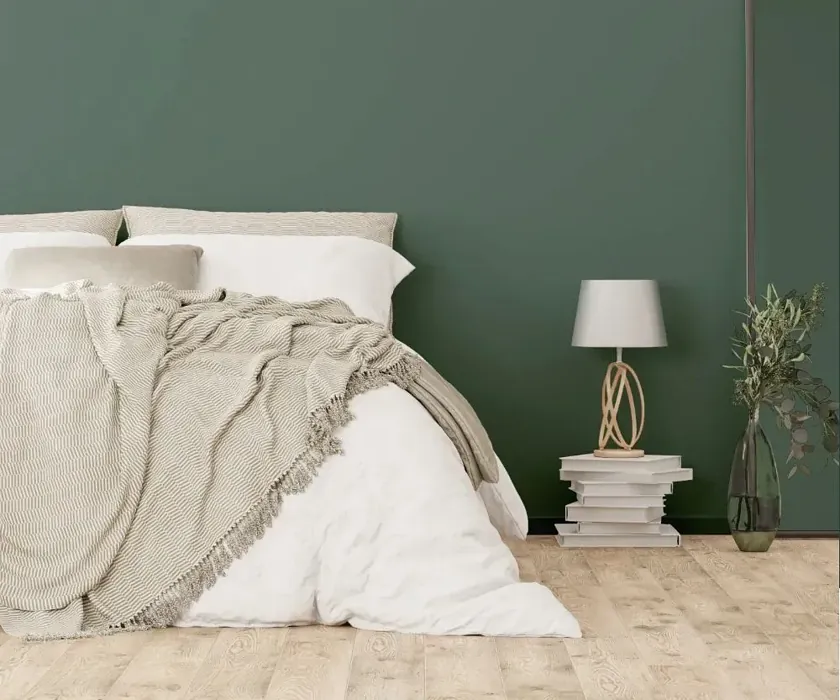 NCS S 6010-B90G cozy bedroom wall color