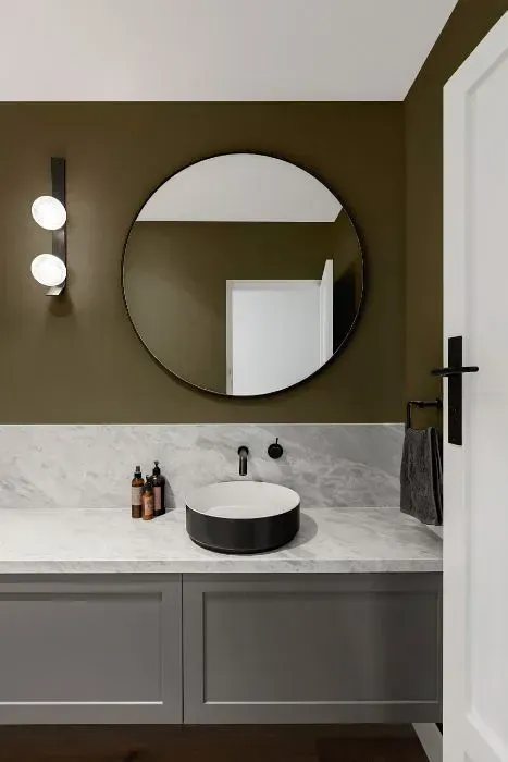 NCS S 6010-G90Y minimalist bathroom