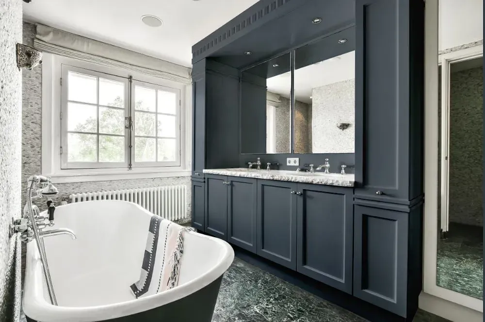 NCS S 6010-R90B victorian bathroom paint