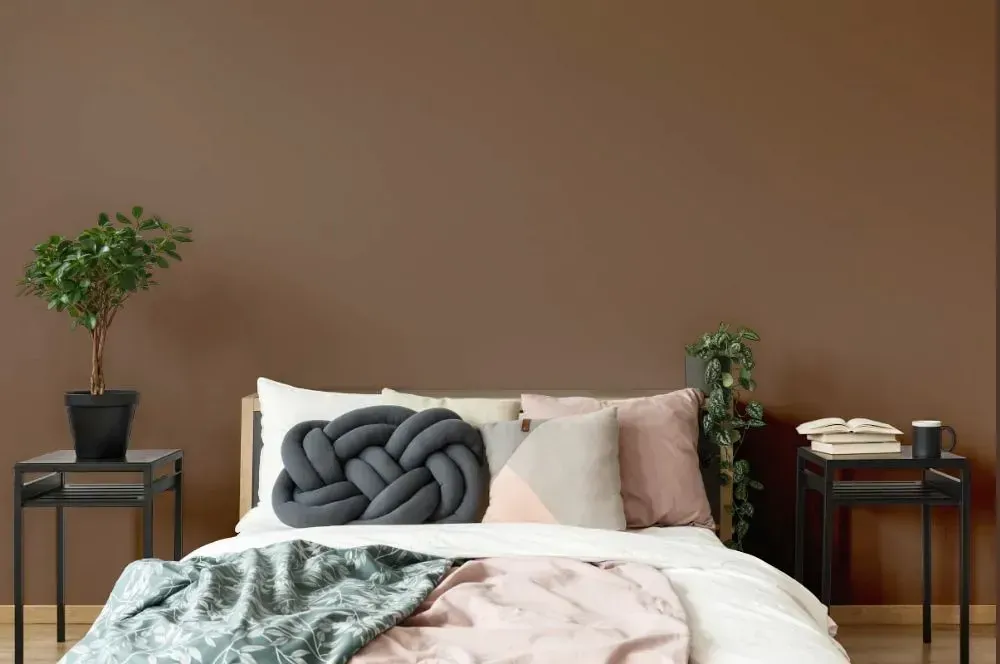NCS S 6010-Y50R scandinavian bedroom
