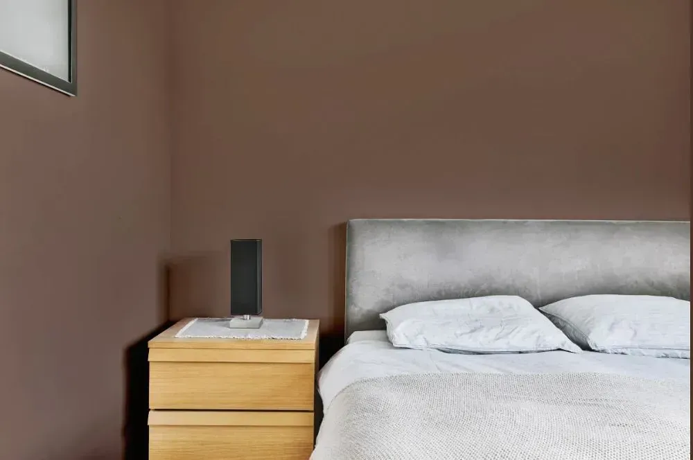 NCS S 6010-Y50R minimalist bedroom