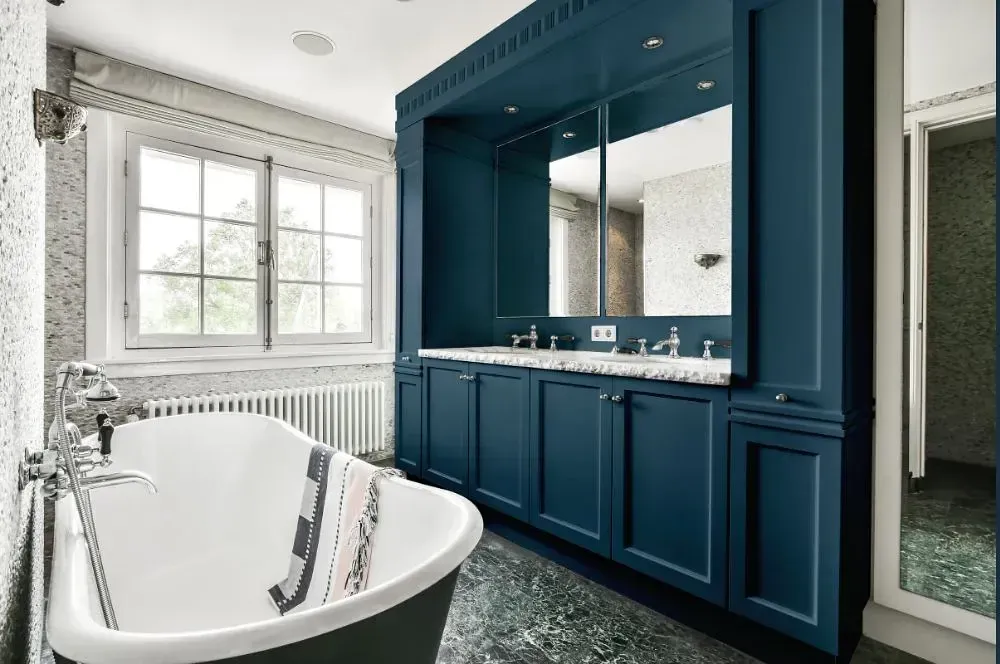 NCS S 6020-B victorian bathroom paint