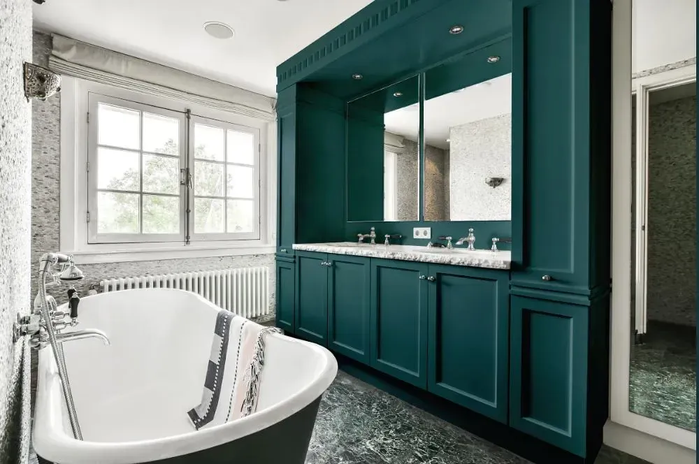 NCS S 6020-B30G victorian bathroom paint